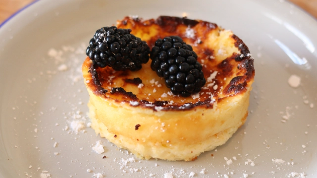Tarta queso y zarza